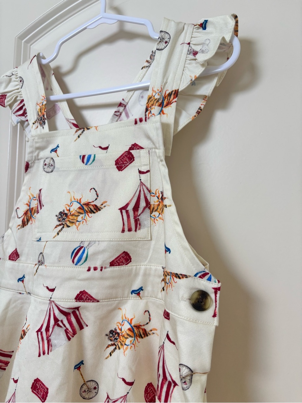 Classic Prep Dress with Circus print - 4T - Picture 6 of 10